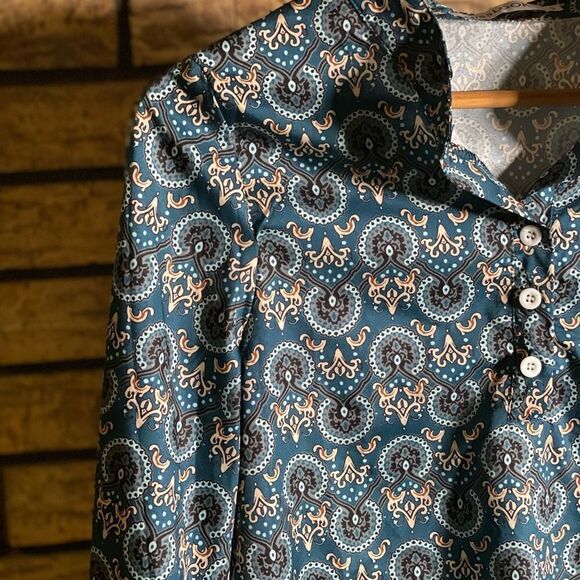 ‎Miss look blue top long sleeve - Picture 3 of 6